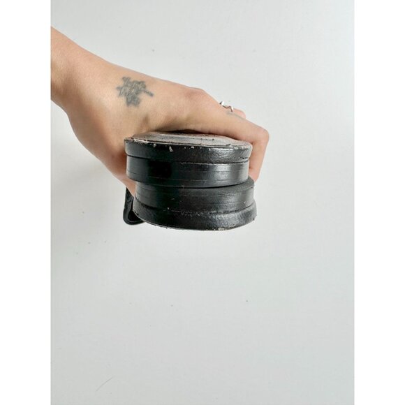 JOIE Aderes Black Suede Leather Studded Pointed Toe Slides Mules Flats, Size 39 - Picture 10 of 15